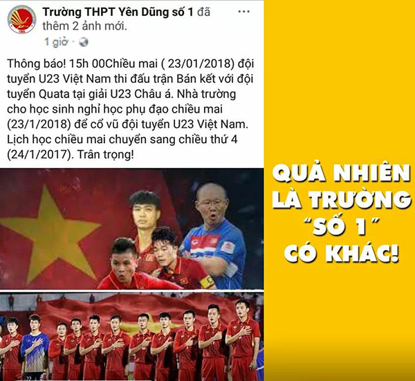 Không khí bóng đá sôi sục trên Facebook trước giờ G.