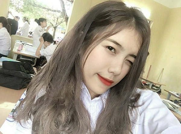 Vẻ xinh đẹp của nữ sinh cấp 3 Vũ Phương Thảo.